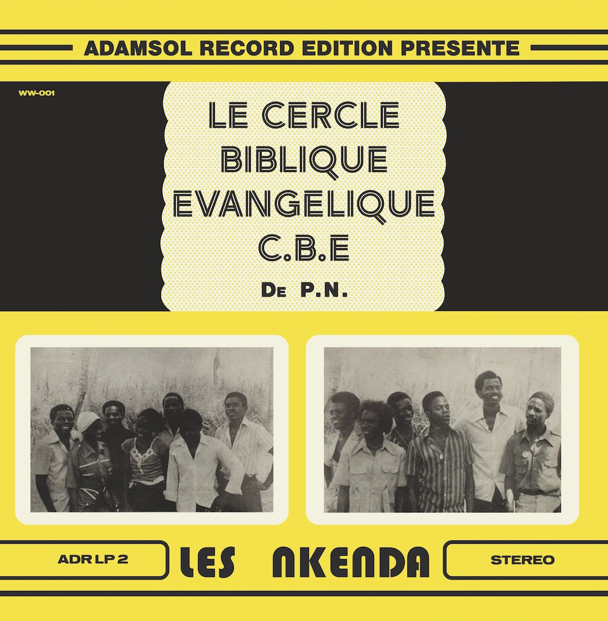 Pochette vinyle de Nkenda